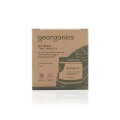 Georganics Dentífrico Natural con Aceite de Coco - Hierbabuena