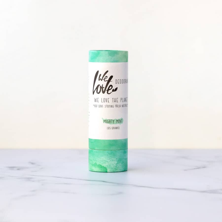 Desodorante natural en stick we love the planet menta