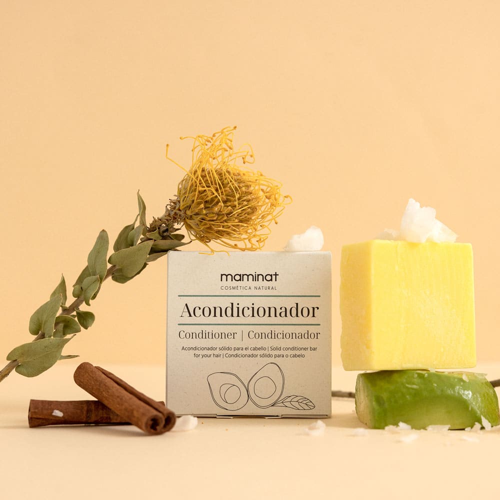 Acondicionador sólido para todo tipo de cabellos Maminat | 75g