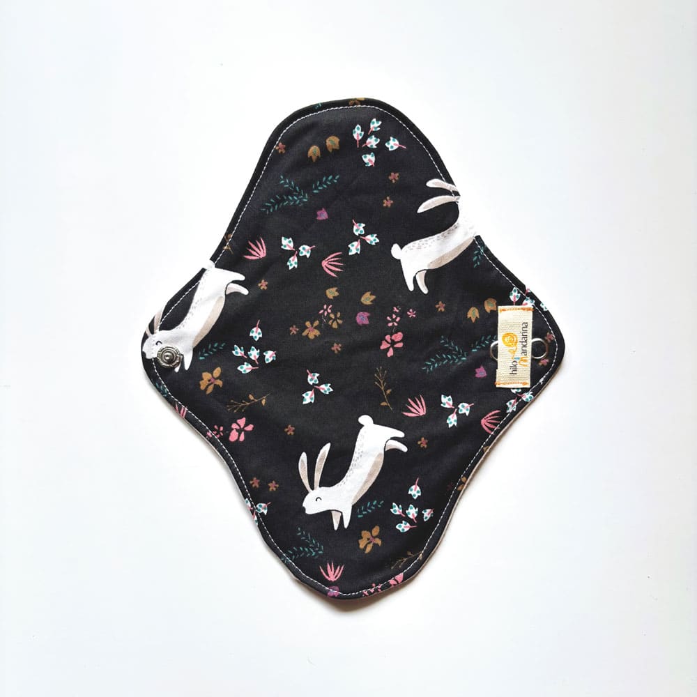 compresa de día estampada absorción súper bosque nocturno