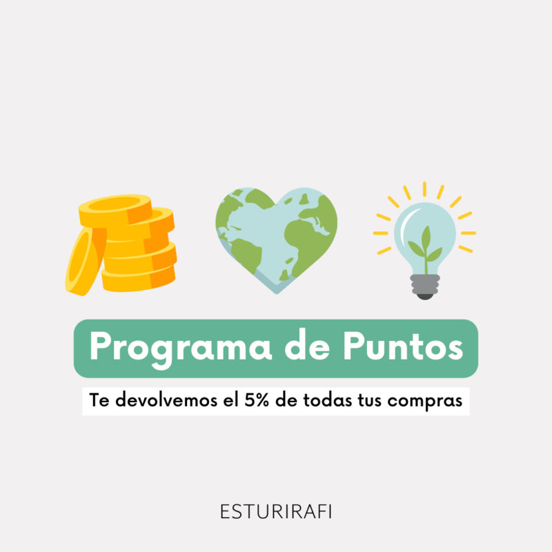 programa de puntos esturirafi te devolvemos el 5% de todas tus compras