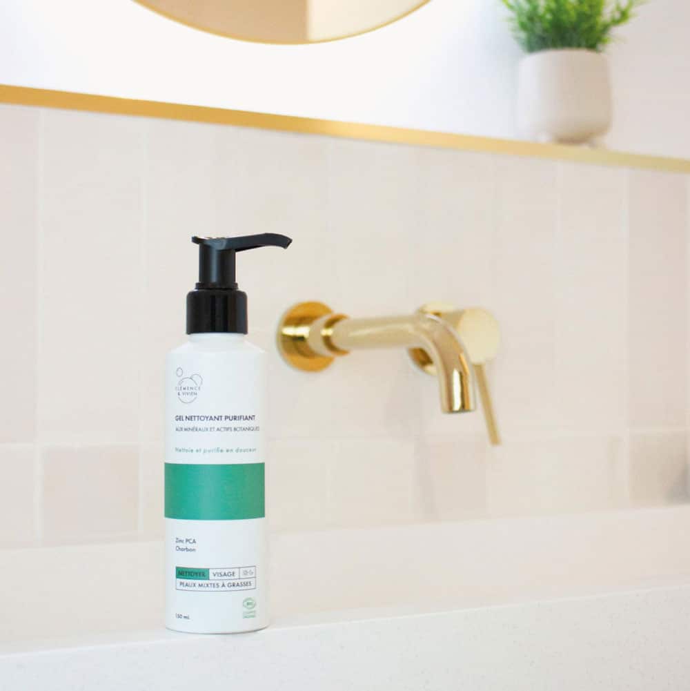 Gel limpiador purificante para pieles mixtas y grasas