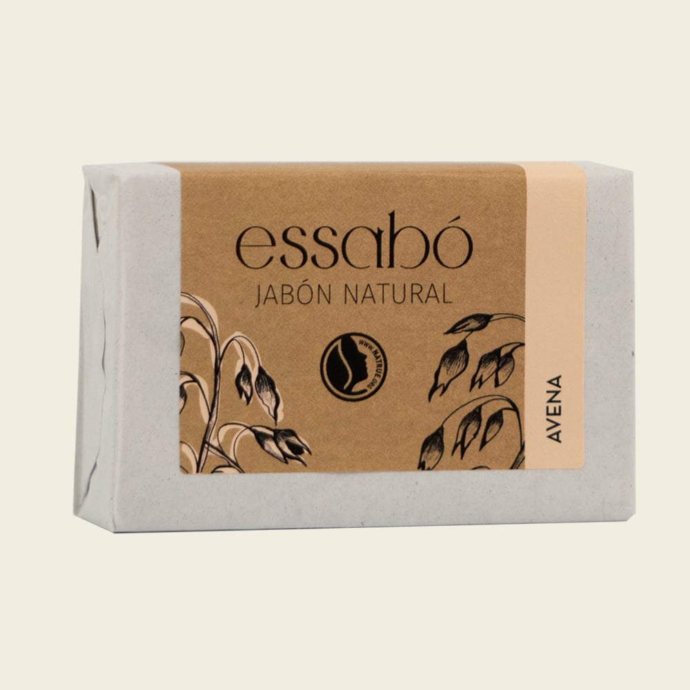 Jabón natural de avena exfoliante Essabó