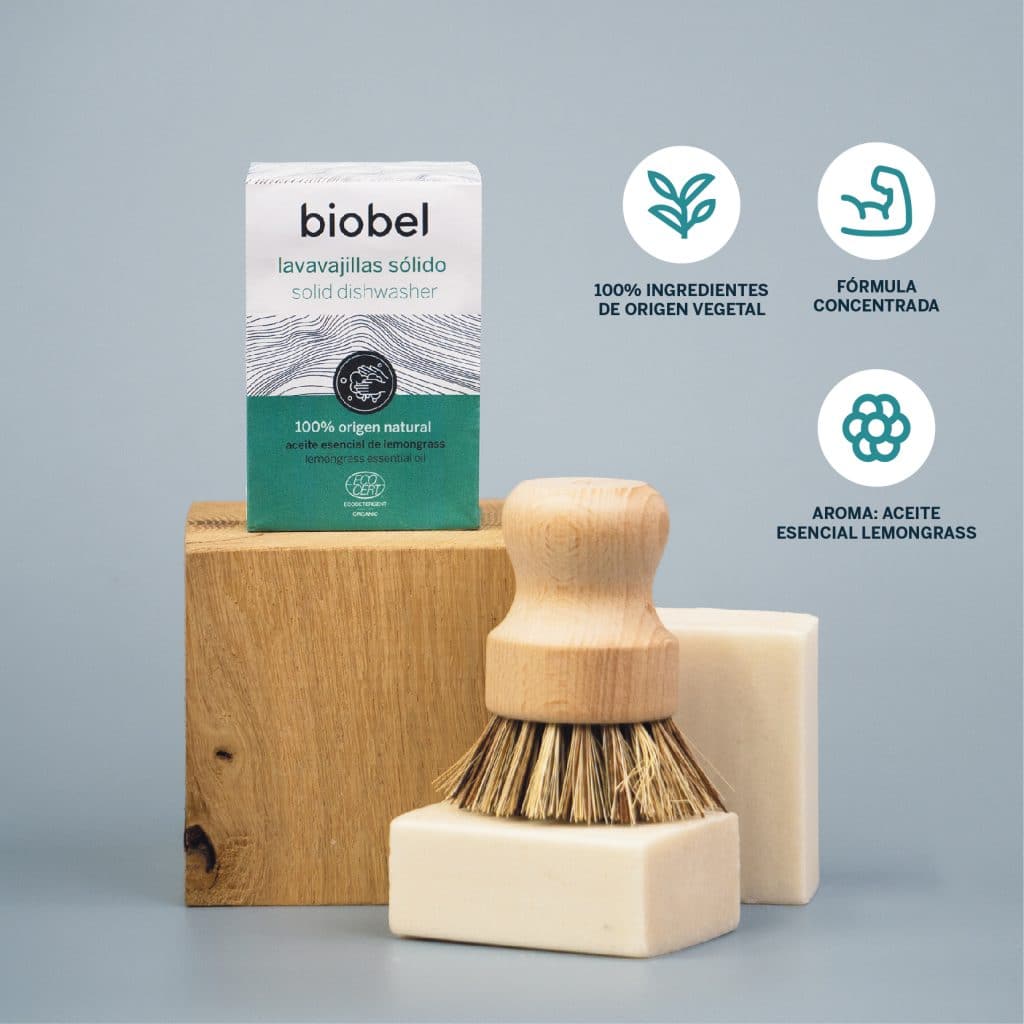 Jabón Lavavajillas Sólido Ecológico Biobel