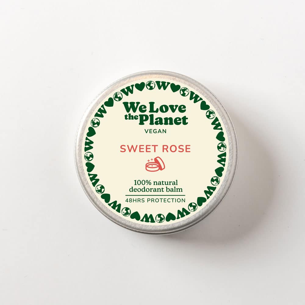 desodorante vegano en crema sweet rose