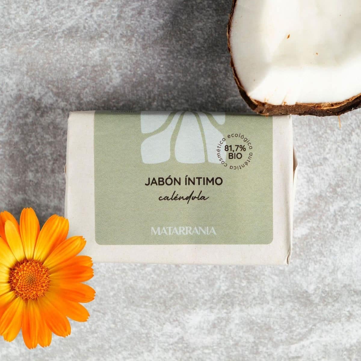 jabón intimo con caléndula matarrania