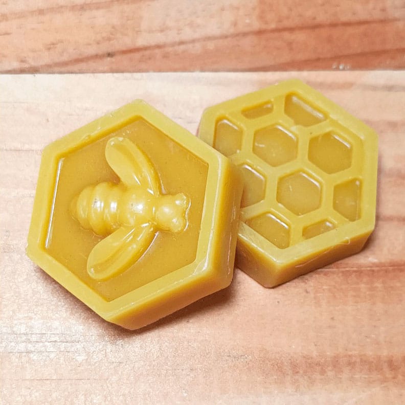 pack 2 pastillas de cera de abeja a cova