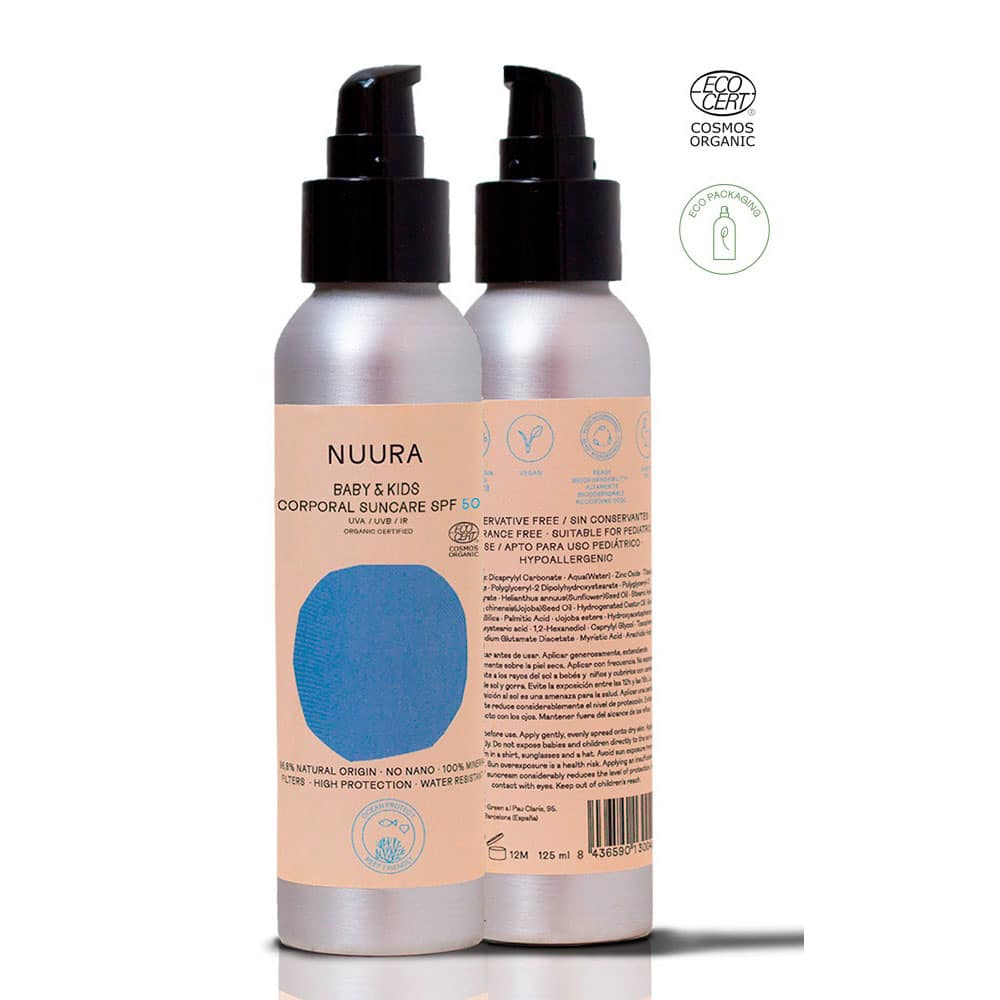 protector solar niños SPF50 mineral