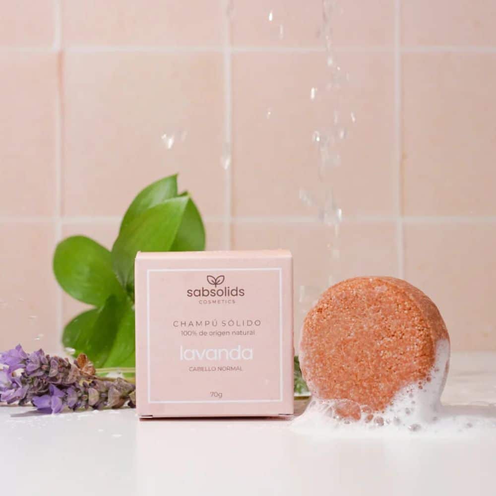 Champú sólido con lavanda para todo tipo de cabello SabSolids