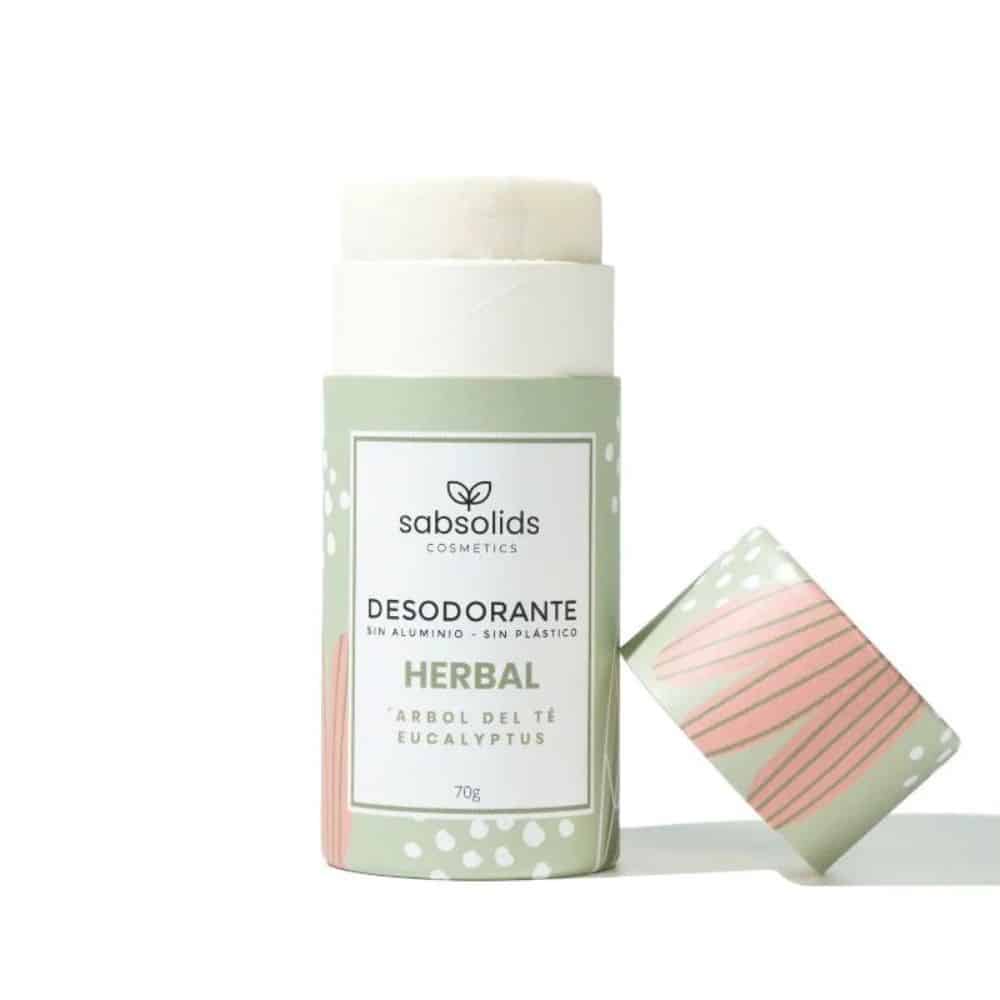 Desodorante natural en stick Herbal SabSolids