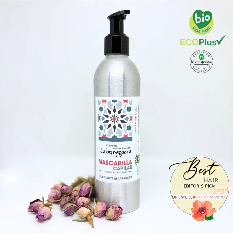 mascarilla capilar hidratante y reparadora