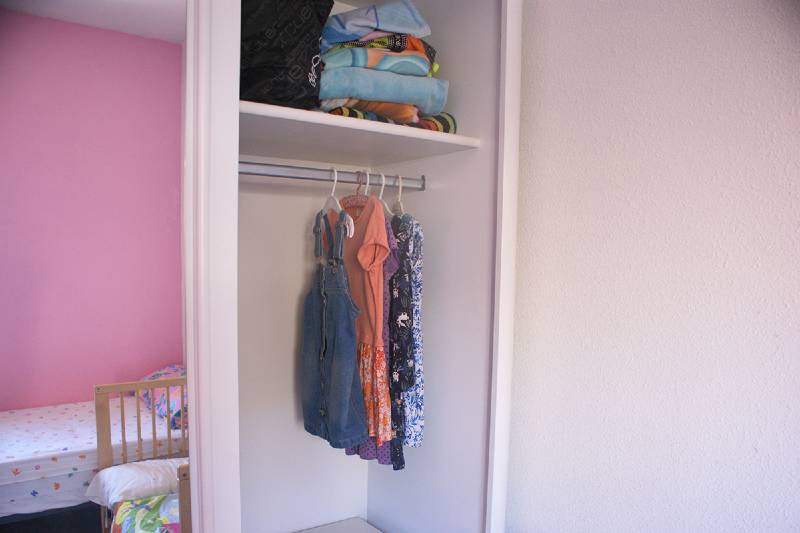 Armario cápsula para niños