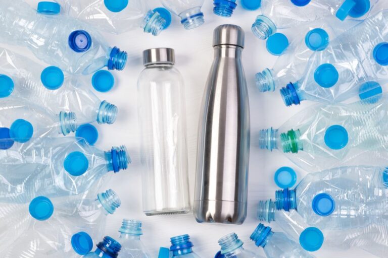 botella reutilizable