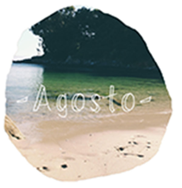 Calendario de agosto descargable freebie Esturirafi